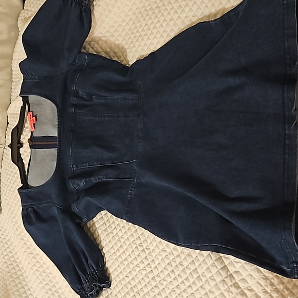 NWOT BETSY JOHNSON DENIM DRESS - Picture 7 of 9